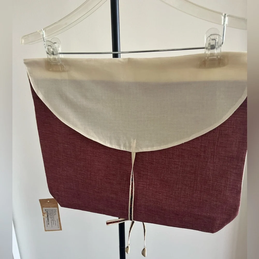 NWT FabIndia envelope 100% cotton lined gift 🎁 bag for wedding sarees 14 x 17
